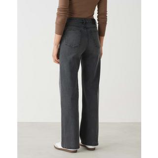 OPUS  Wide Leg Jeans Marli crisscross 