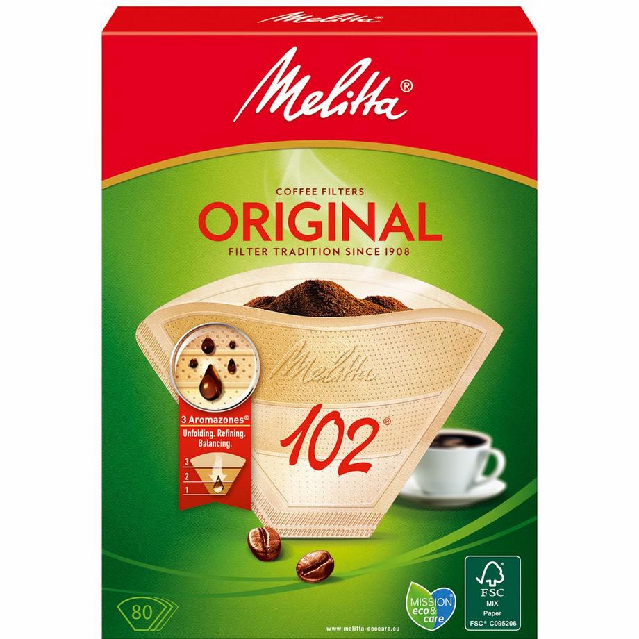 Filtro caffè 102 confezione da 80 (Nota 9 pz DFP)