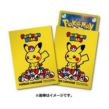 Pokemon Center Deck Sleeves Pikachu Pokemon Dolls