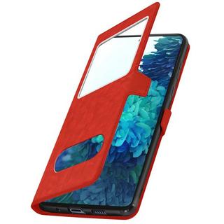 Avizar  Etui Samsung S20 FE Fenêtre Rouge 