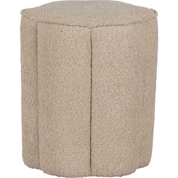 Image of Pouf Ollie Bouclé Pouf Ollie Bouclé