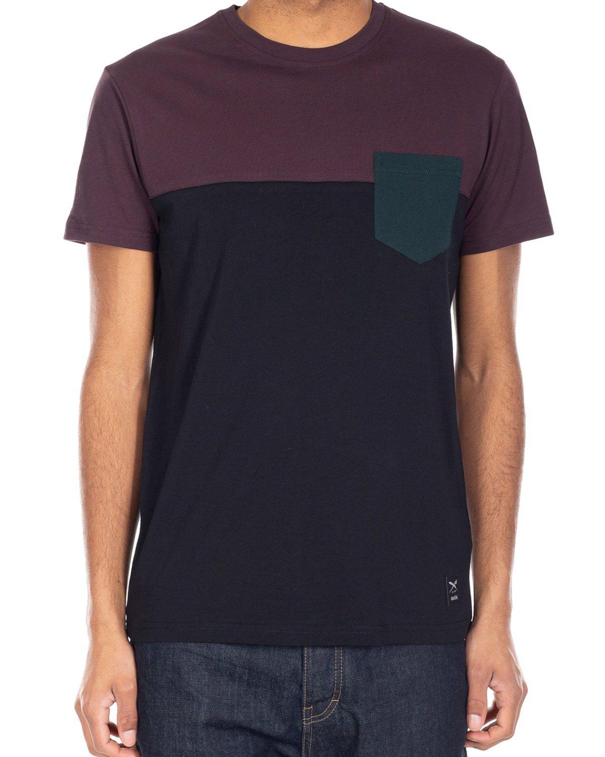 iriedaily  Block Pocket Tee 2 Nightforest - T-Shirt Herren 