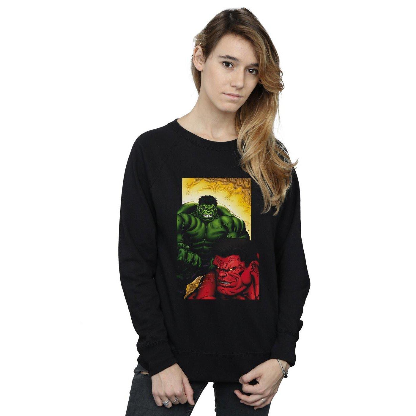 MARVEL  Red Vs Green Sweatshirt 