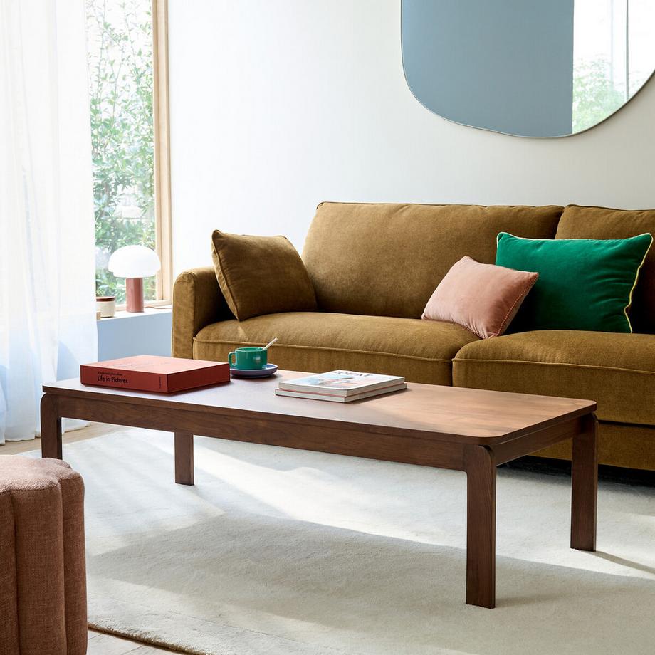 La Redoute Intérieurs Couchtisch aus Walnussfurnier  