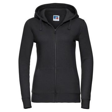 Authentic Hoodie mit durchgehendem Reißverschluss