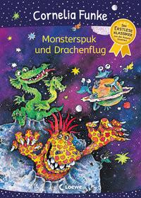 Monsterspuk und Drachenflug Funke, Cornelia; Loewe Erstlesebücher (Hrsg.); Funke, Cornelia (Illustrationen) Gebundene Ausgabe 