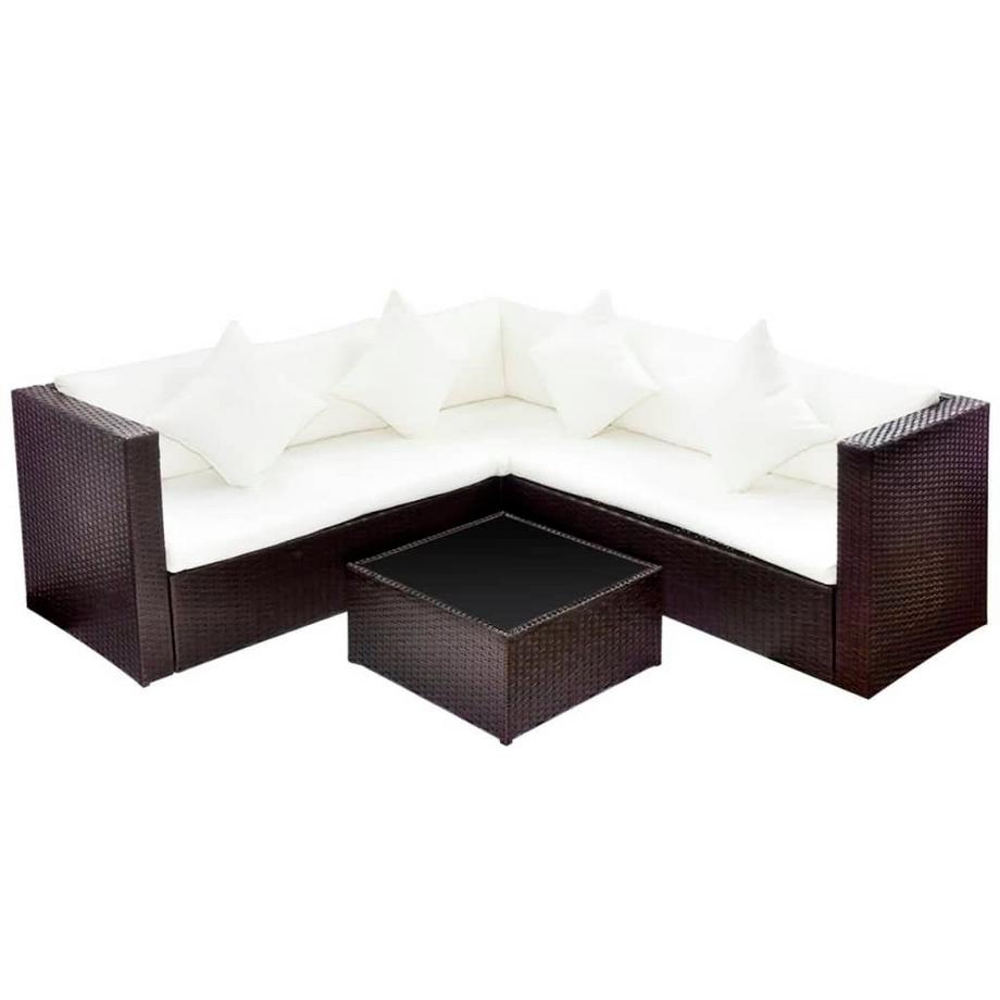 Gartenmöbel-set poly-rattan