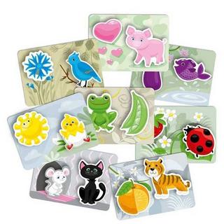 Montessori  Farben - Colors - Lernspiel, Karten mit Klettverschluss Montessori® by Far far land 