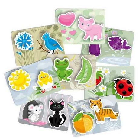 Montessori  Farben - Colors - Lernspiel, Karten mit Klettverschluss Montessori® by Far far land 