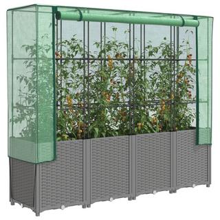 VidaXL Jardinière surélevée polypropylène  