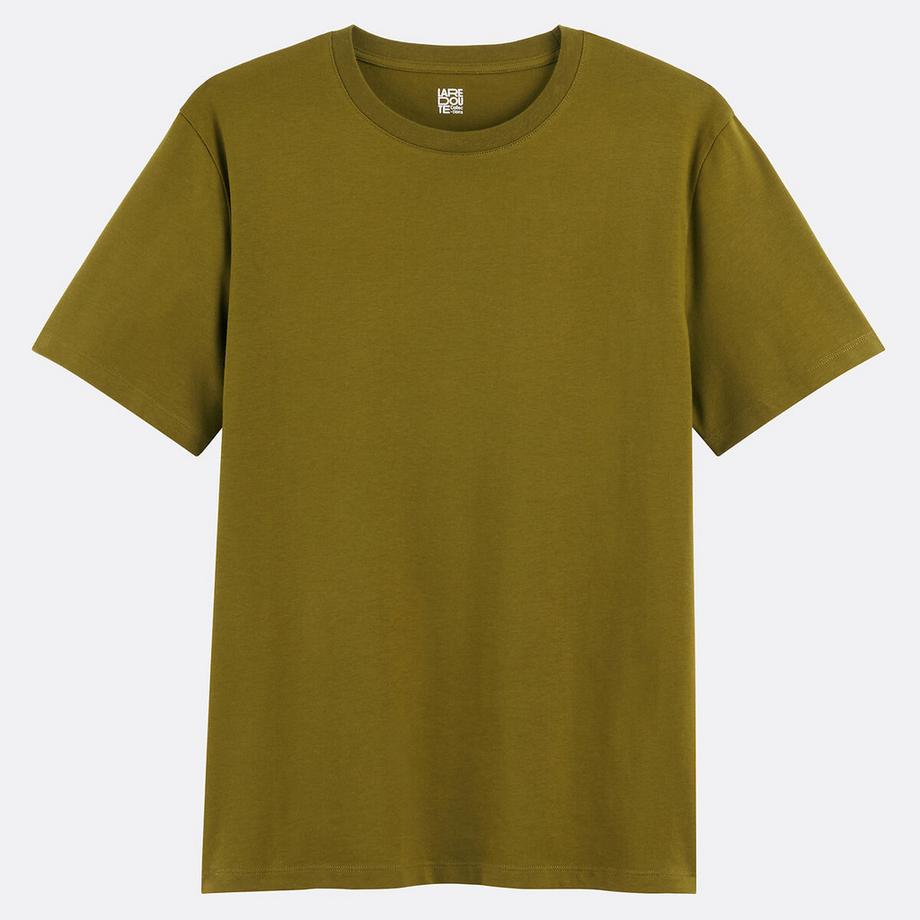 La Redoute Collections T-Shirt Col Rond Manches Courtes  