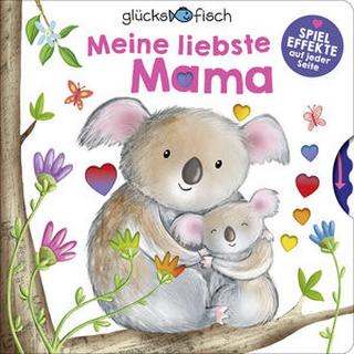 Glücksfisch: Meine liebste Mama Hughes, Denise (Illustrationen) Copertina rigida 