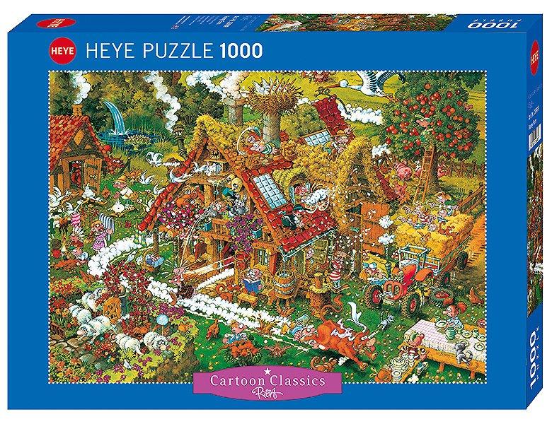 Image of Puzzle Funny Farm Standart (1000Teile)