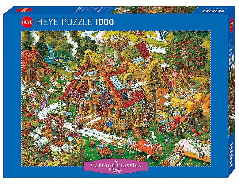 Heye  Puzzle Funny Farm Standart (1000Teile) 