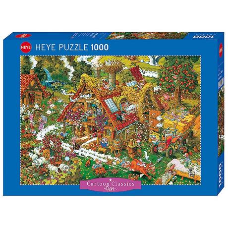 Heye  Puzzle Funny Farm Standart (1000Teile) 