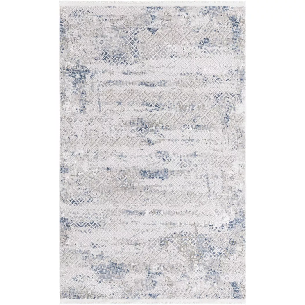 Hadorn - Teppich Davos Fusion, 160X240CM, Blau