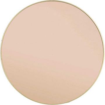 Spiegel Planet gold rund 50