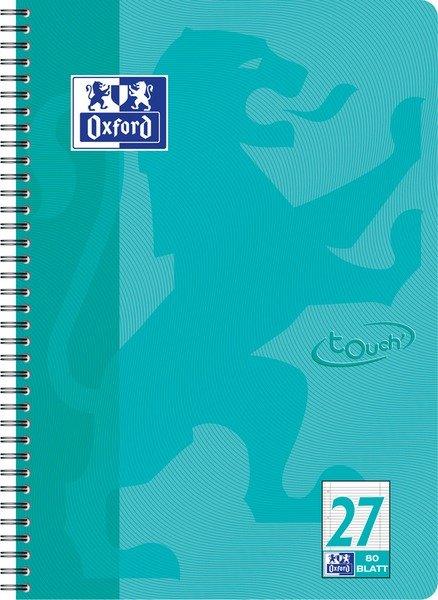 Oxford OXFORD Collegeblock Touch A4+ 400086492 liniert, 90g 80 Blatt  