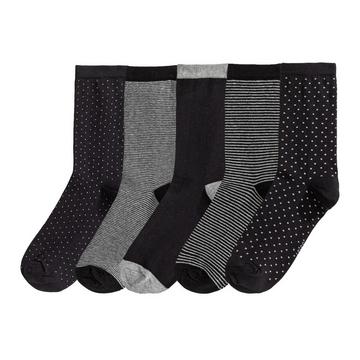 Lot de 5 paires de mi-chaussettes