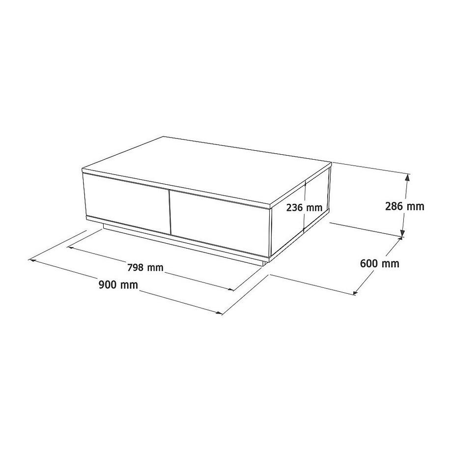 Vente-unique Tavolino fisso LOTULA  