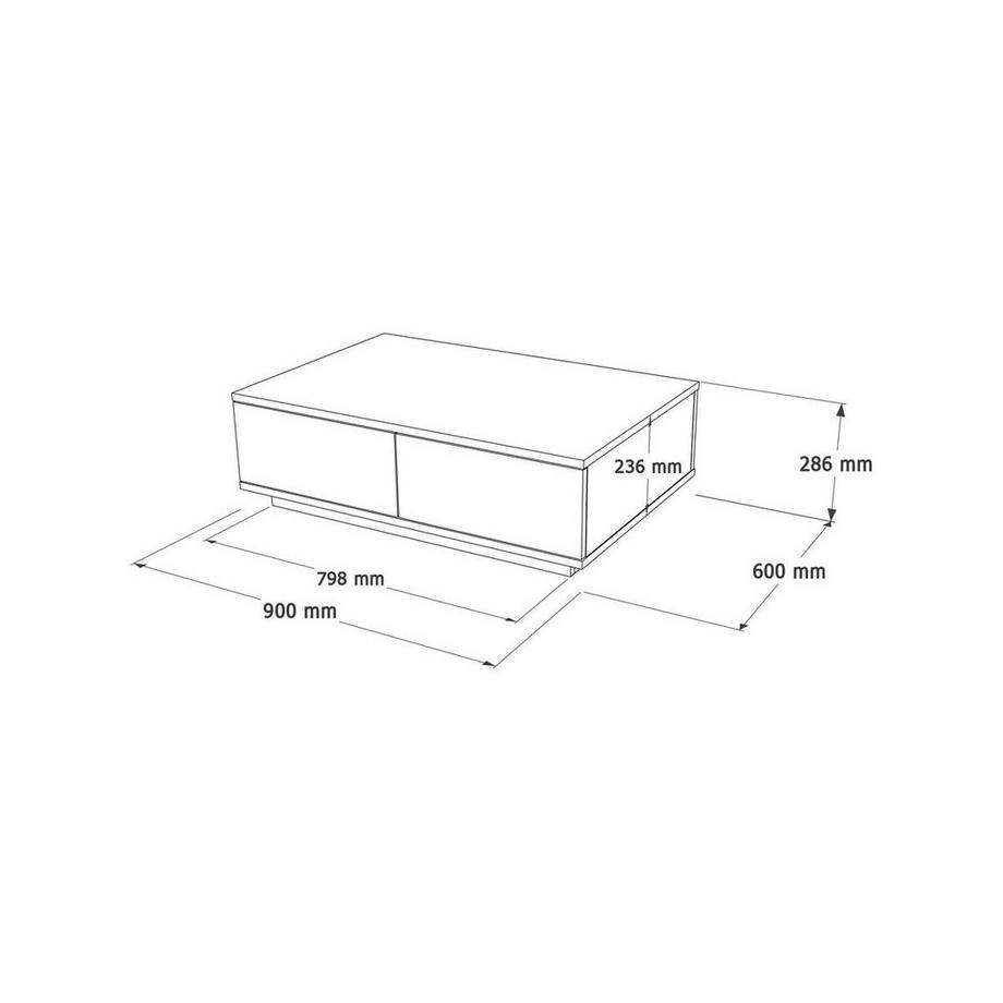 Vente-unique Tavolino fisso LOTULA  