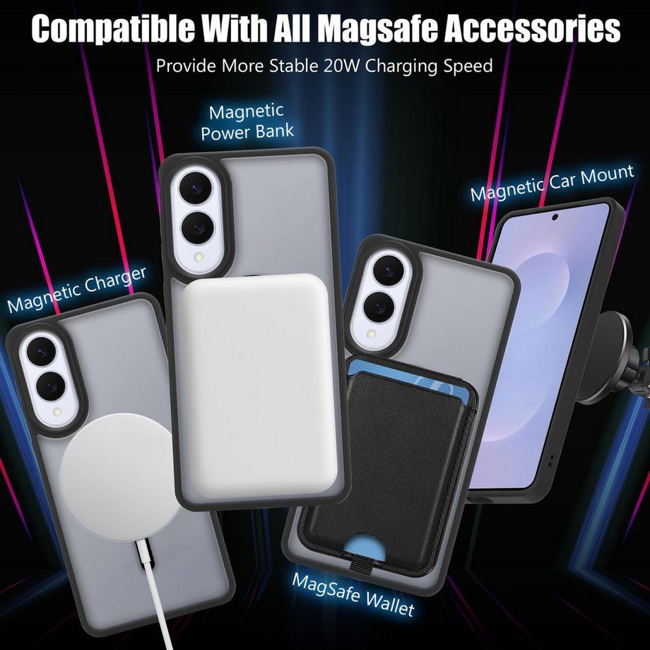 Cadorabo  Samsung Galaxy S25 Edge Hülle MagSafe kompatibel 
