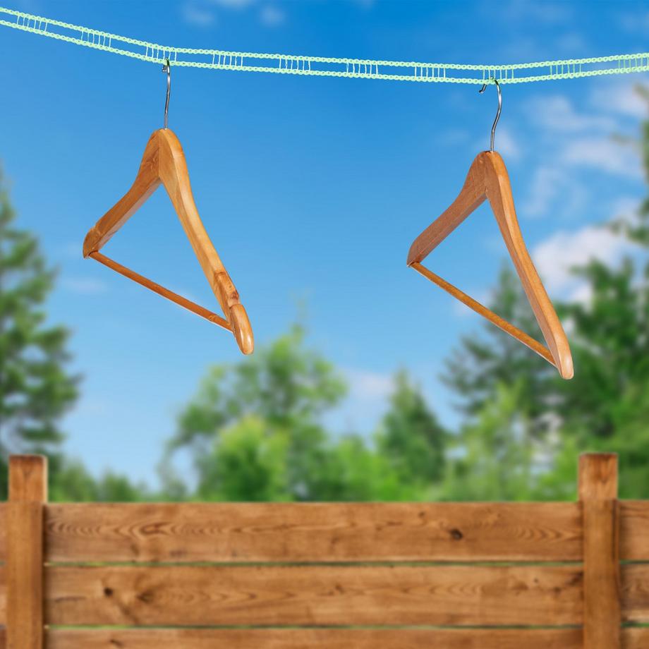 B2X  Rutschfeste Wäscheleine 6x 5 m 