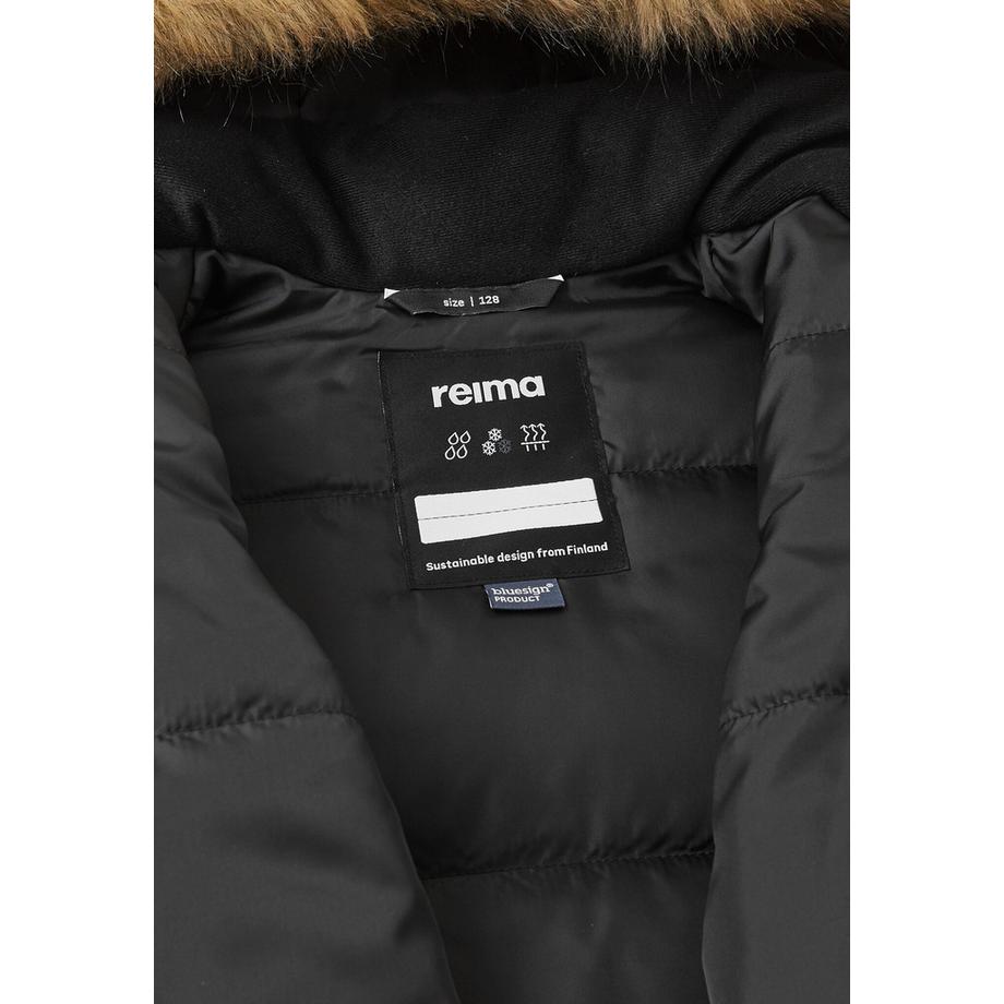 Reima  tec Kinder Winterjacke Ajaton Black 
