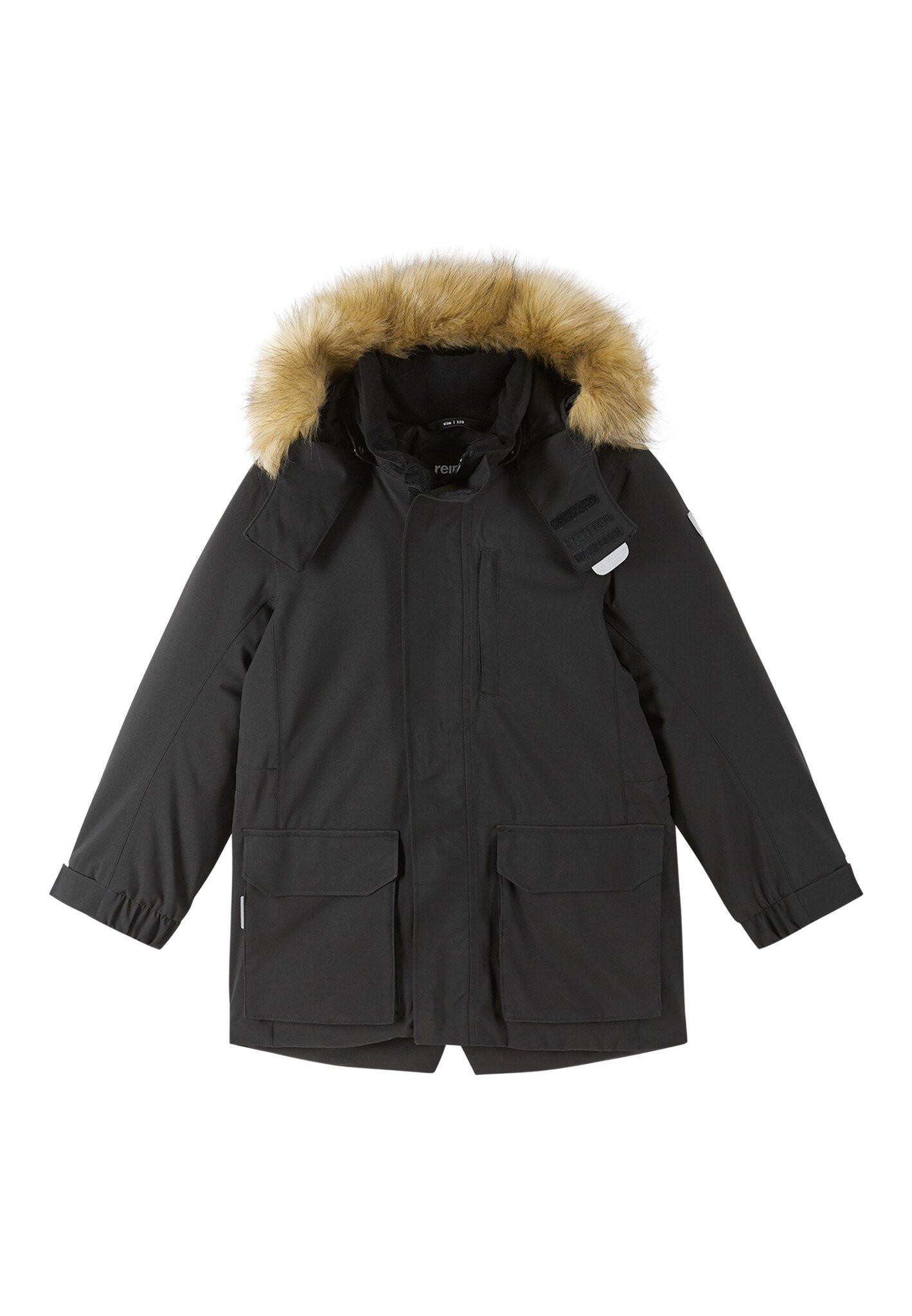 Reima  tec Kinder Winterjacke Ajaton Black 