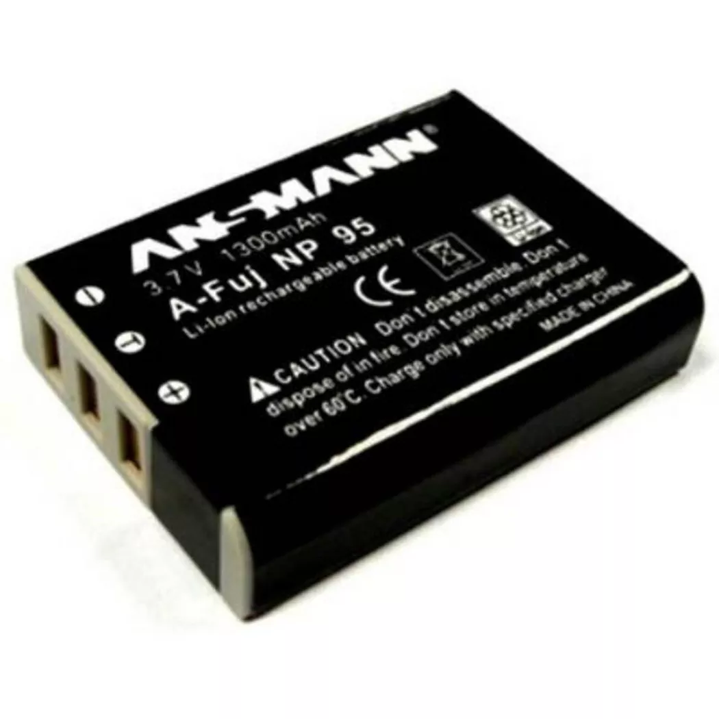 ANSMANN - Batterie pour appareil photo, One Size, Noir