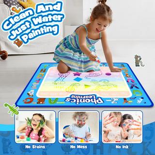 Activity-board  Jouet pour enfants, tapis de coloriage à l'eau tapis de coloriage avec crayon à eau 