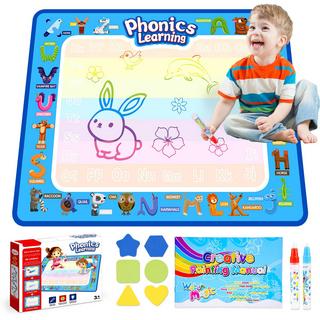 Activity-board  Jouet pour enfants, tapis de coloriage à l'eau tapis de coloriage avec crayon à eau 