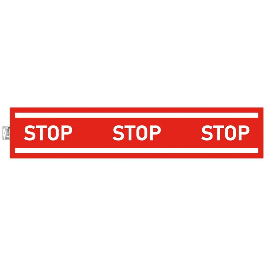 Adesivo a strisce 100x20 cm STOP