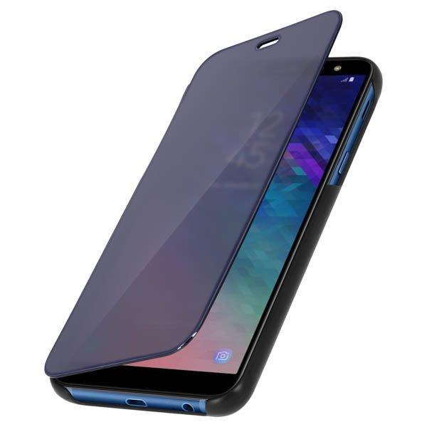 Avizar  Étui folio Miroir Noir Galaxy A6 