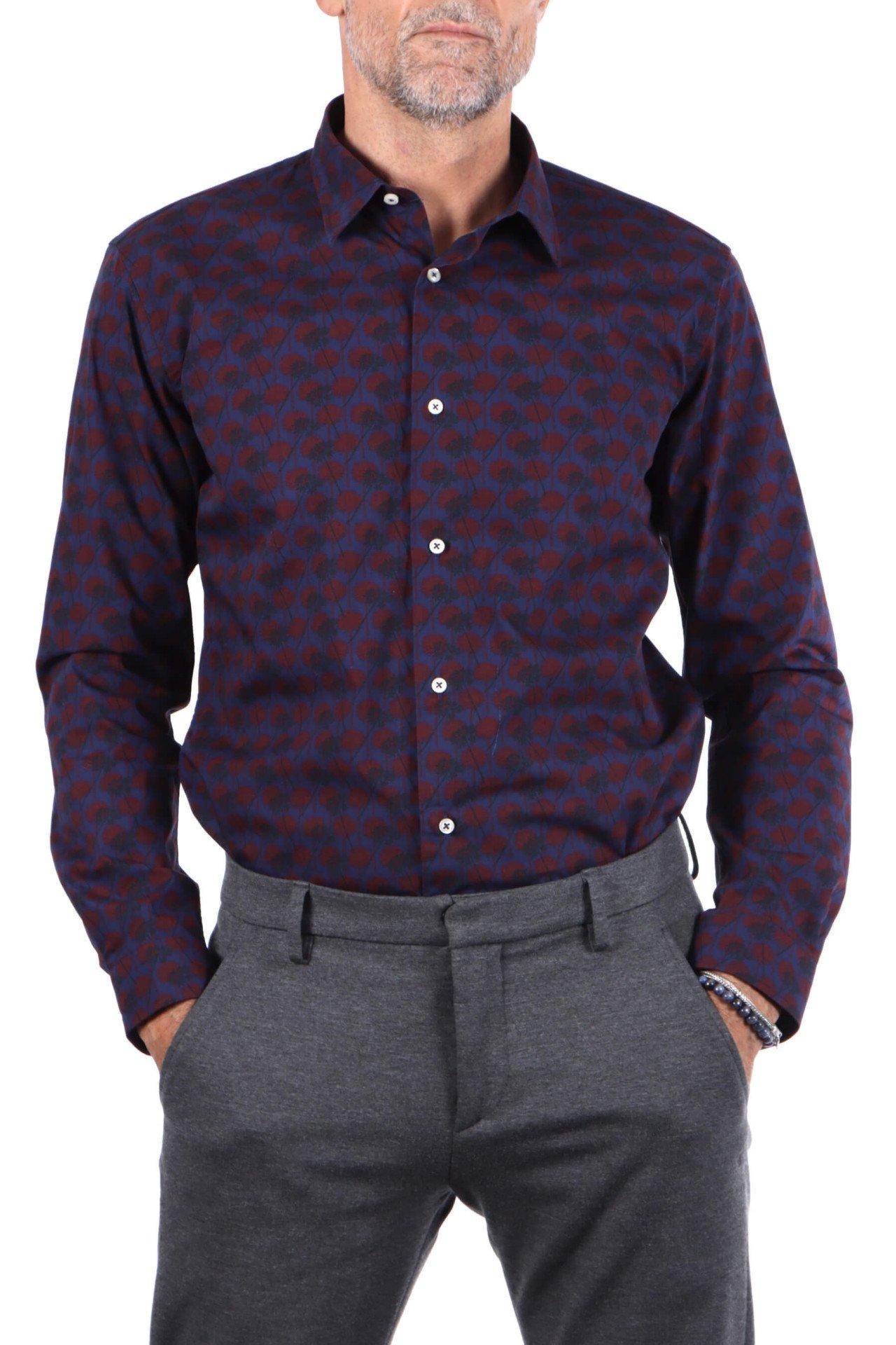 Image of Pappus-shirt Herren Bordeaux XXL