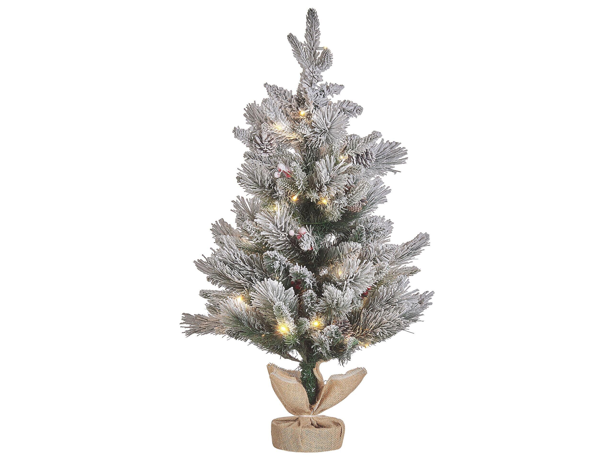 Beliani Albero di Natale pre illuminato en Materiale sintetico MALIGNE  