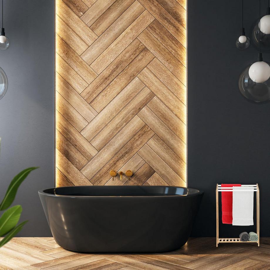 B2X  Handtuchhalter aus Bambus 