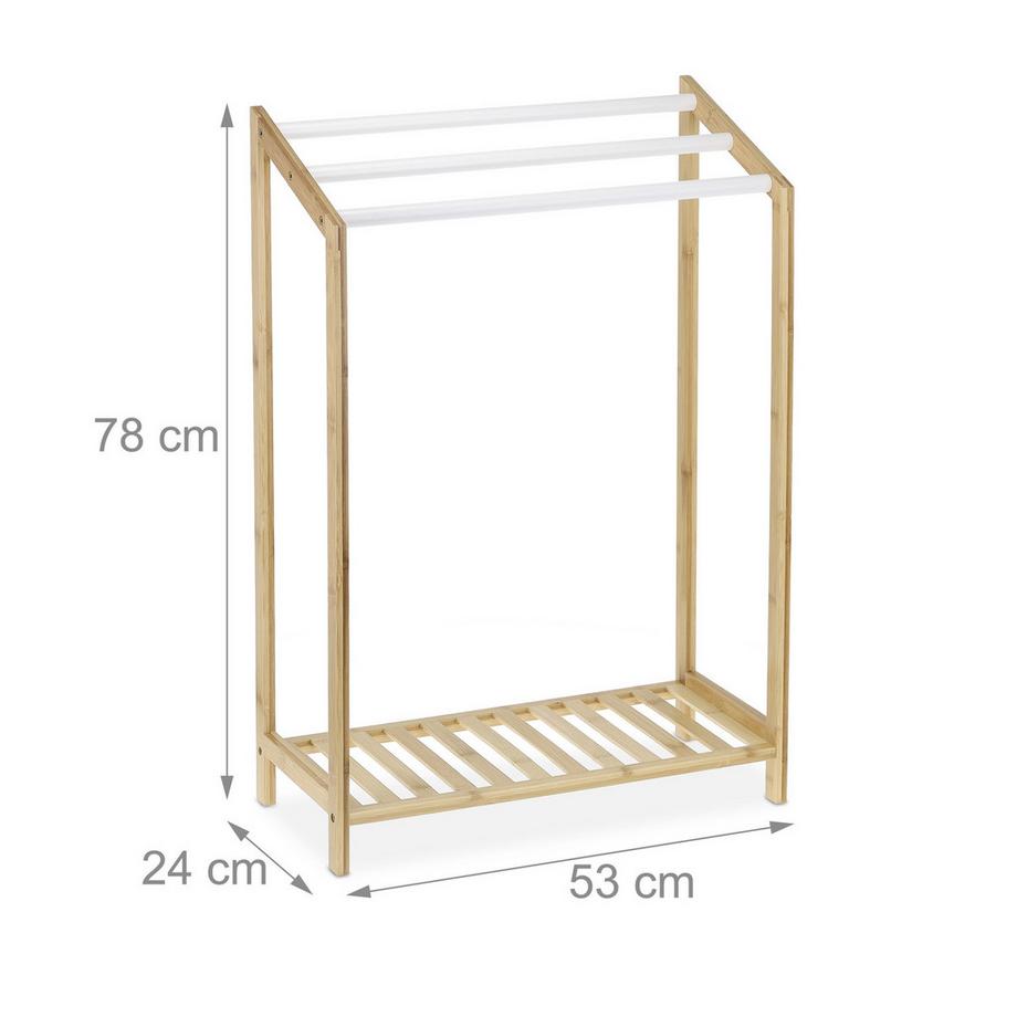 B2X  Handtuchhalter aus Bambus 