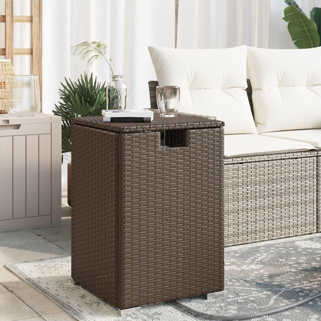 VidaXL Propan-tank-verstecktisch poly-rattan  