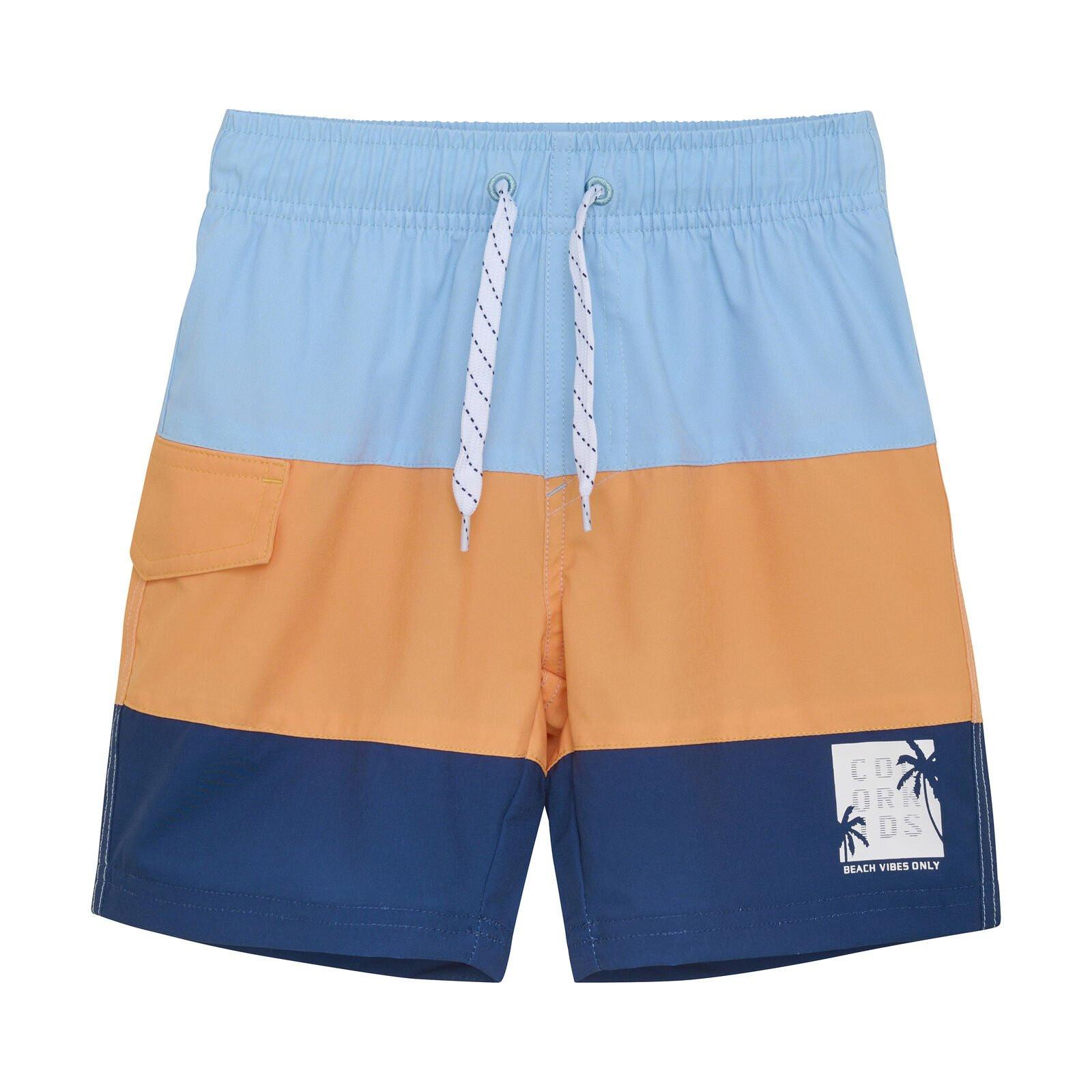 Image of Badeshorts Colorblock Tangerine Jungen Multicolor 140