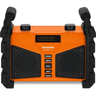 TechniSat  TechniSat DIGITRADIO 230 OD Chantier Analogique et numérique Noir, Orange 