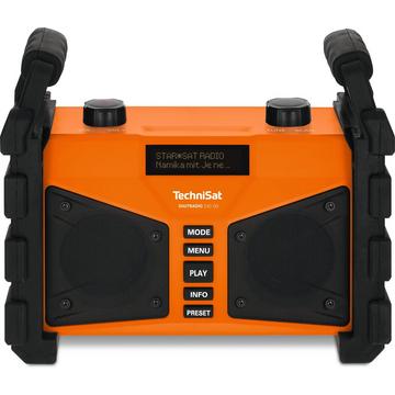 TechniSat DIGITRADIO 230 OD Arbeitsort Analog & Digital Schwarz, Orange