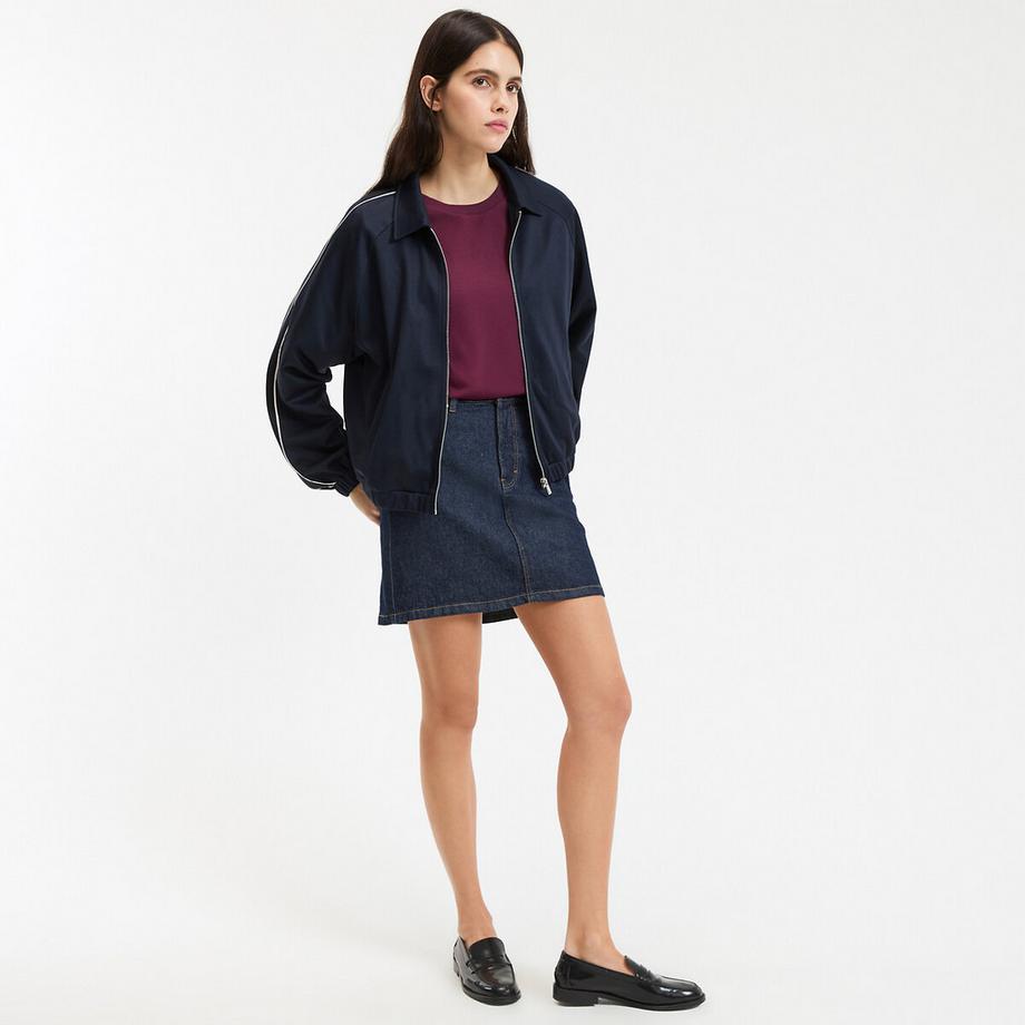 La Redoute Collections Sweat zippé col polo  