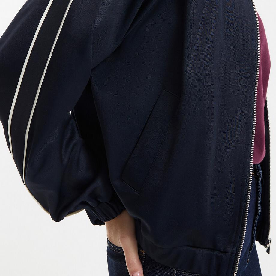 La Redoute Collections Sweat zippé col polo  