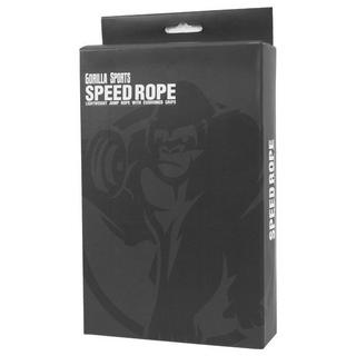 Gorilla Sports  CORDE A SAUTER SPEED ROPE | ACCESSOIRE MUSCULATION & FITNESS 