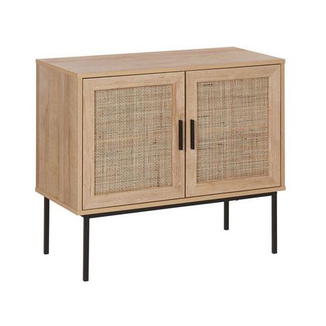 Beliani Sideboard mit 2 Türen aus Faserplatte Retro PASCO  