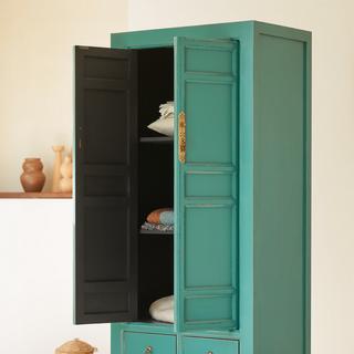 Tikamoon Armoire de rangement en pin Suï  