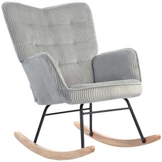 HOMCOM Fauteuil à bascule  