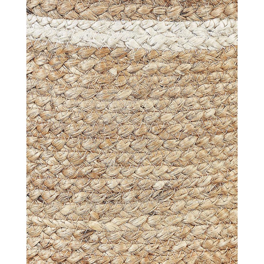 Beliani Lot de 3 paniers en Jute Boho ZHOB  