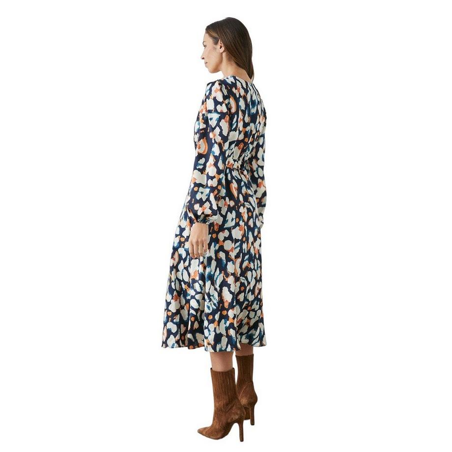 Principles Midikleid Knopfleiste  